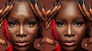 High-End Skin Retouching Beginner Photoshop Tutorial  Frequency Separation