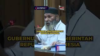 MOMEN LUKAS ENEMBE GEBRAK MEJA SAAT SIDANG #shorts