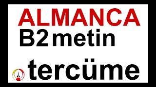 Almanca B2- Metin Tercüme I Öğretmen Veli Görüşmesi