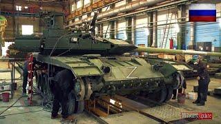 Terrifiying  Russian T-90 Tanks Factory Shocked The World