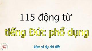 115 động từ tiếng Đức phổ dụng kèm ví dụ chi tiết