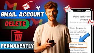 How to Delete Gmail Account Permanently  Gmail account delete kaise kare Permanently 2023