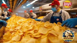 How Fresh Potato Chips Are Made  Lays Chips Factory