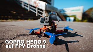 GoPro Hero 9 auf einer FPV Racing Drohne I Hypersmooth vs ReelsteadyGo