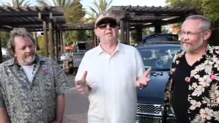 Two Guys Grilling at the PlayBoy Golf Tournament