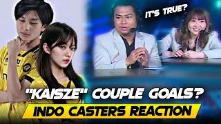 INDO CASTERS EPIC REACTION TO KAIRI & SZE NEW COUPLE