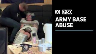 Video reveals horrific treatment of recruit at Victorias Latchford army barracks  7.30