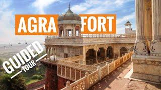 AGRA FORT HistoryInformation in HINDIFull Guided Tour  Agra Heritage Tour  Ep-3  आगरा का किला