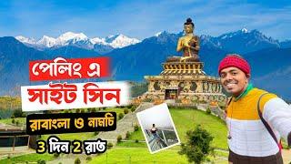 Pelling Tourist Places  কম খরচে পেলিং ঘুরলাম Pelling Budget Tour  Ravangla & Namchi Tourist Place