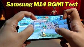 Samsung M14 5g BGMI Test  Samsung m14 gaming test  Samsung m series gaming test 