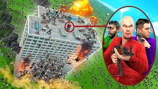 ЗОМБИ ПРОТИВ НЕБОСКРЕБА СТРАШНЫЙ ЗОМБИ АПОКАЛИПИС В Garrys Mod