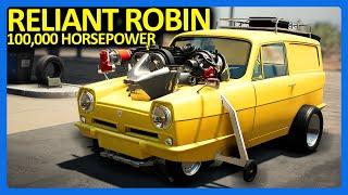 I Built a 100000 Horsepower Reliant Robin in Car Mechanic Simulator