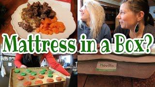 Comfort & Joy Fill the Bedrooms  Butter Cookies  Venison Stroganoff  Novilla Mattress Review