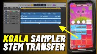 How To Export Koala Sampler Stems  Verysickbeats