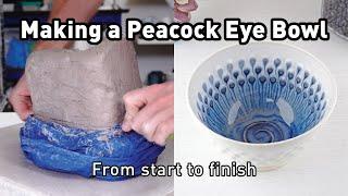 Making a Peacock Eye Bowl - Full Process