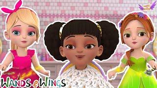 Princess Haircut + Where is My Wing  Princess Song for Kids - Wands And Wings