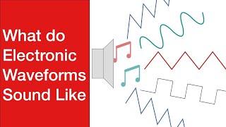 What do Electronic Waveforms Sound Like