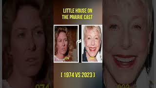 Little House on the Prairie Cast Then & Now in 1974 vs 2023  Melissa Gilbert Changed #shorts