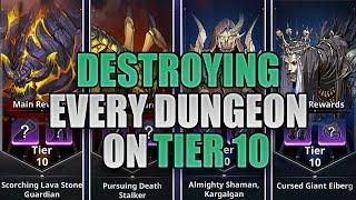 BEST TEAM FOR EACH NEW DUNGEON BOSSES  INSTANCE DUNGEON & ENCORE MISSION  SOLO LEVELING  ARISE