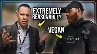 His First Time Talking To A Vegan - Life Changing?