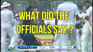 India Vs Sri lanka 3rd Test 2017 Day 2 Delhi Pollution