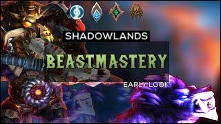 Shadowlands Beast Mastery Hunter Class Changes & Covenant Abilities Early Look