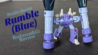 Studio Series 86 Rumble Blue Core Class Figure & Mini Cassette Comparisons - A Rodimusbill Review