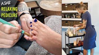 ASMR Relaxing Luxury Pedicure & Massage Spa Treatment Tutorial