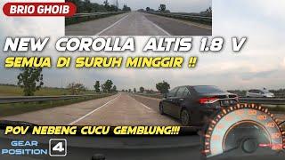 SEREM DI KEJAR COROLLA ALTIS 1.8 VBRIO GHOIB BIKIN LEMES DENGKUL 