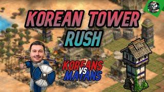 Koreans tower rush 