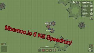 Moomoo.io 5 Kills Speedrun 43 Seconds *WORLD RECORD*