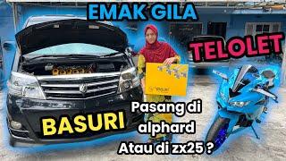 BASURI PASANG DI ALPHARD #emak #basuri