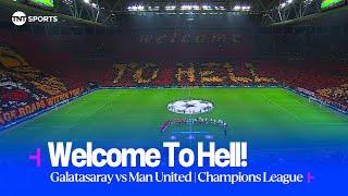 WELCOME TO HELL   INCREDIBLE atmosphere in Istanbul ahead of Galatasaray vs Man United #UCL 