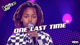 Sipho - One Last Time  Knockouts  The Voice Kids  VTM