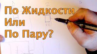 Отбор по жидкости или по пару. Кратко о работе колонны и какой колонной проще управлять.