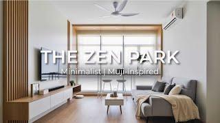 1-minute House Tour  The Zen Park  Minimalist  Muji-inspired