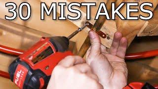 The ULTIMATE Plumbing Mistakes Guide 30 Mistakes And How To Fix Them  GOT2LEARN