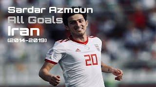 Sardar Azmoun  All Goals for Iran 2014-2019