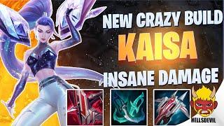 WILD RIFT  *NEW* CRAZY KAISA BUILD INSANE DAMAGE  Challenger KaISA Gameplay  Guide & Build