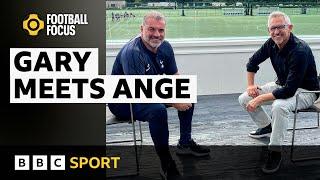 Ange Postecoglou Spurs boss talks to Gary Lineker  Football Focus