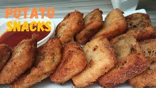 Potato Snacks Recipe  Crispy Potato Snaks Recipe  Evening Snacks Recipe