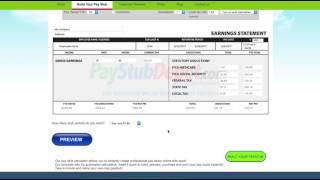 How do I make a paystub?