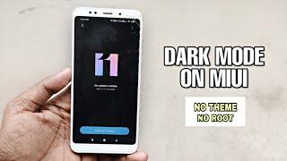 Enable Dark Mode on Redmi Note 5 & Any Xiaomi  MIUI 11 Dark Mode