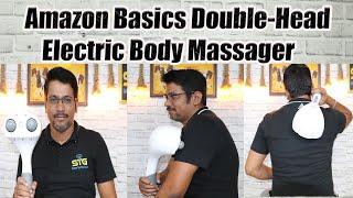 Amazon Basics Double Head Electric Body Massager  Best Full Body Massager