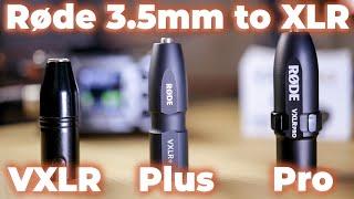 Mastering Audio Røde VXLR Pro Adapter Review - Balanced vs. Unbalanced 3.5mm Mini Jack to XLR