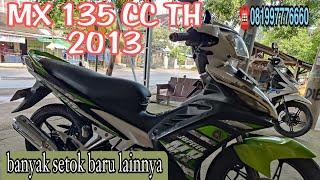 setok baru jupiter mx 135 th 2013banyak setok yang ready di ahir bulan#showroommotorbekas