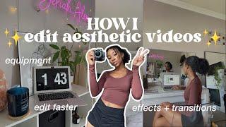 How I edit my youtube videos aesthetic  equipment final cut pro tutorial editing tips & tricks