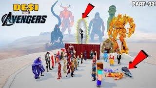 DESI Avengers and Godzilla Failed to Save Legendary God and World with ODIN and Goku in GTA 5 #324