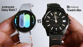 Galaxy Watch 7 vs Ticwatch Atlas Smartwatch Comparison - The Surprising Winner