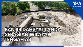 Banjir Dahsyat Landa Sebagian Wilayah Tengah AS